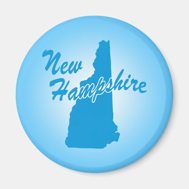 Staat New Hampshire Magnet (Vorne)