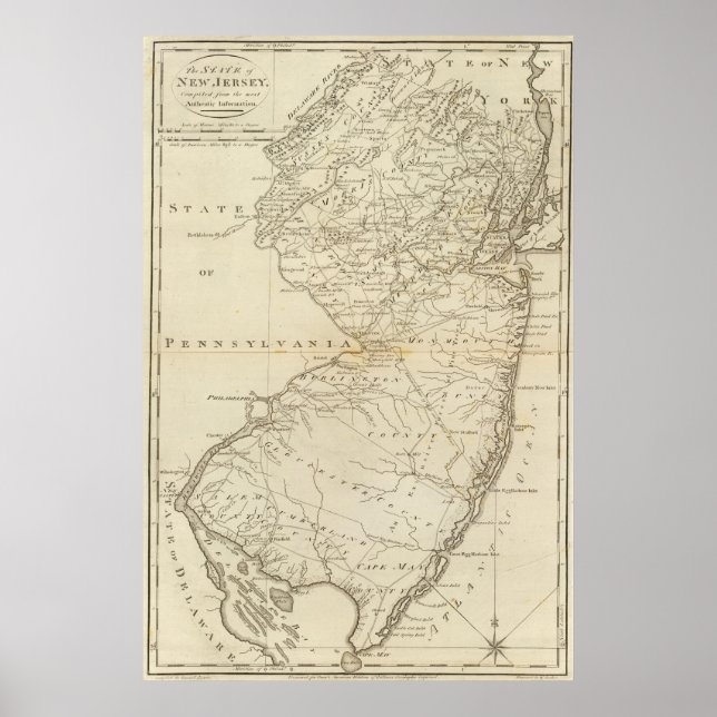 Staat New Jersey 2 Poster (Vorne)