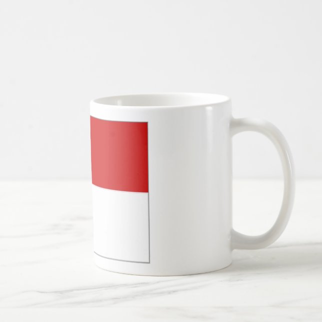 Staat-North Carolina-Flagge Kaffeetasse (Rechts)