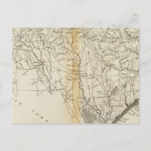 Staat North Carolina Postkarte
