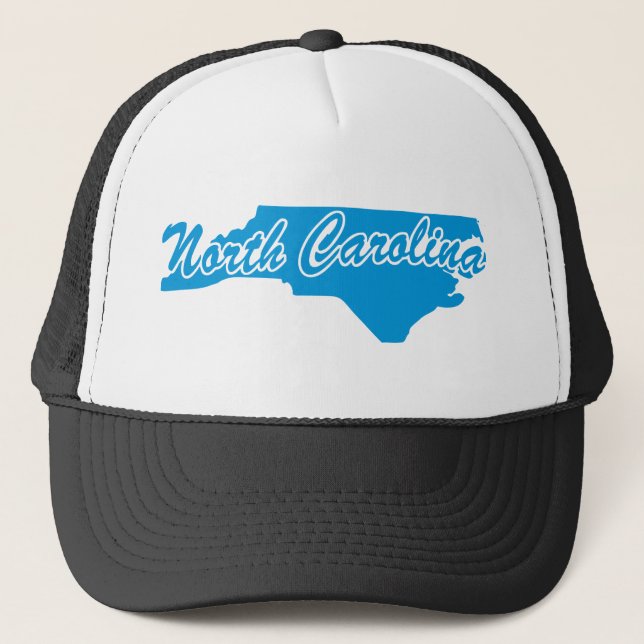 Staat North Carolina Truckerkappe (Vorderseite)
