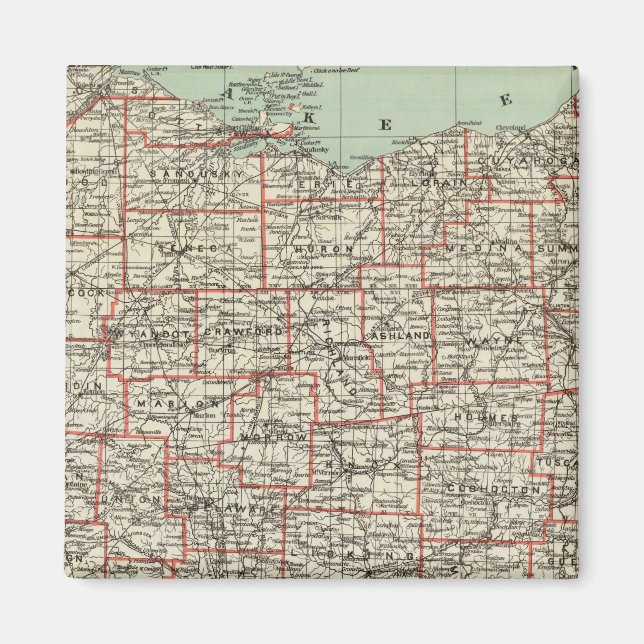 Staat Ohio Magnet (Vorne)
