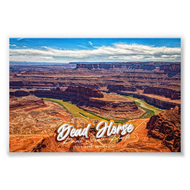 Staat Park Dead Horse Point Fotodruck (Vorne)