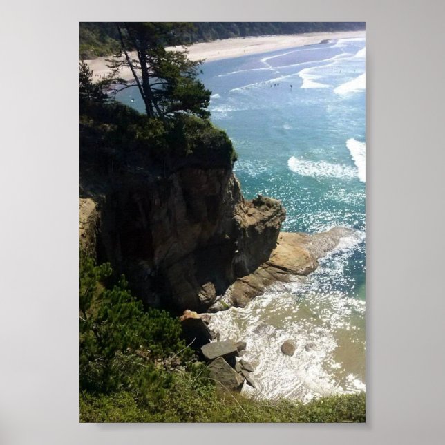 Staat Park des Teufels Punchbowl, OR Poster (Vorne)