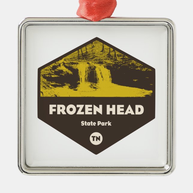 Staat Park Tennessee Ornament Aus Metall (Vorne)