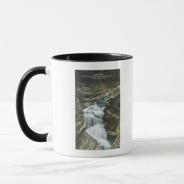 Staat Park View of Diamond Falls Tasse (Links)