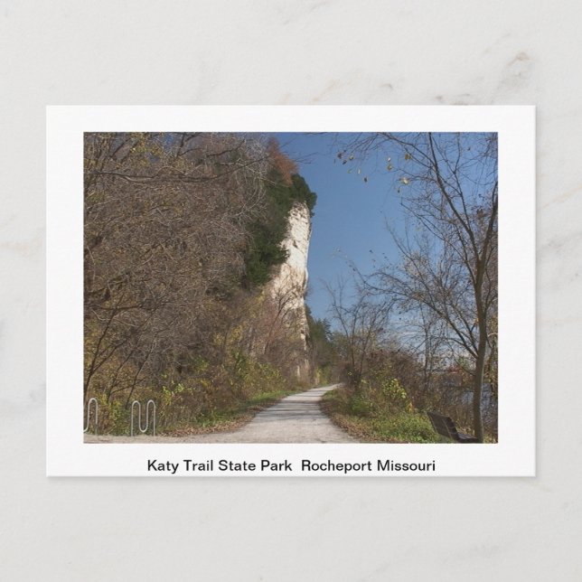 Staat Parkplätze Postkarte (Vorderseite)