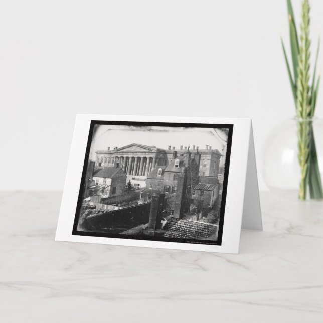 Staat-PatentamtDaguerreotype 1846 Karte (Vorderseite)