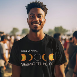 Staat personalisierte Stadt Gesamtsolaristin 2024 T-Shirt