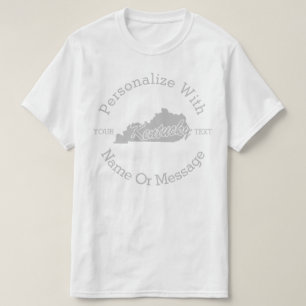 Staat PERSONALISIERTEN T - Shirt Kentuckys