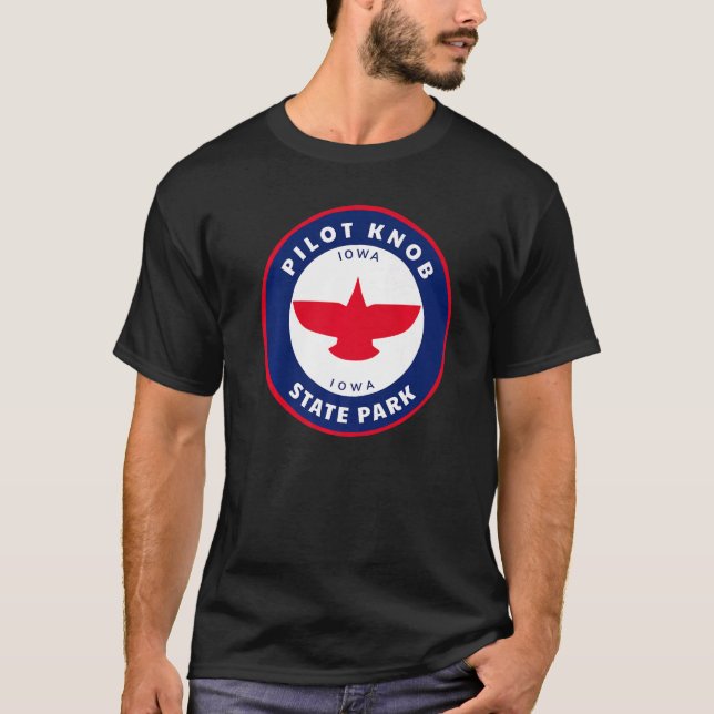 Staat Pilotin Park Iowa Seven T-Shirt (Vorderseite)