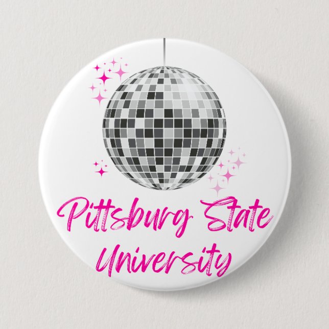 Staat Pittsburg Button (Vorderseite)