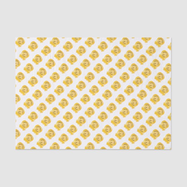 Staat Pooper Babydusche Seidenpapier (Vorderseite)