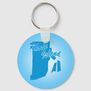 Staat Rhode Island Schlüsselanhänger