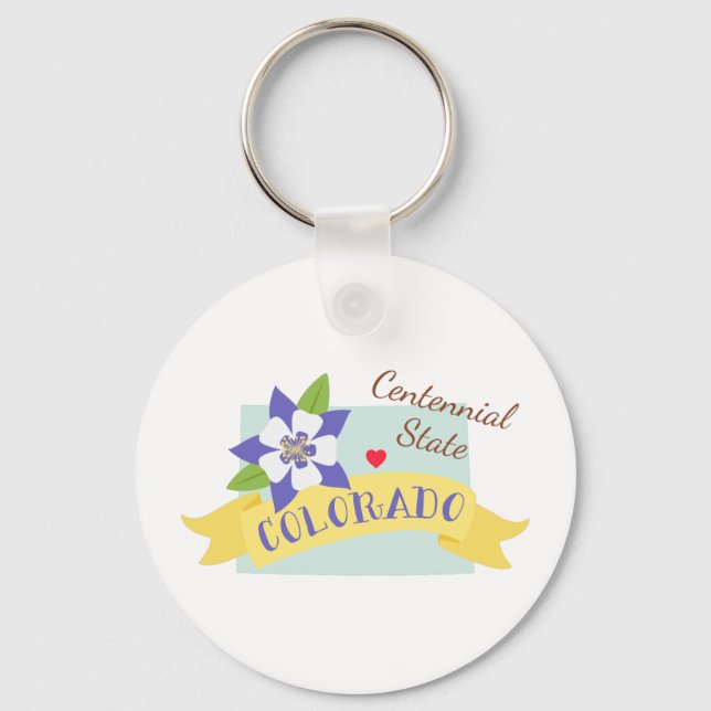 Staat Schlüsselanhänger (Vorderseite)