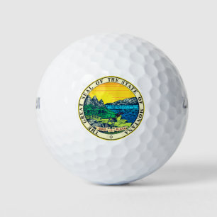 Staat Siegel Montana (USA) Golfball