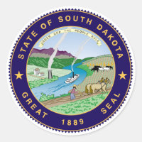 Staat Siegel South Dakota