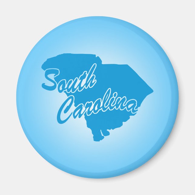 Staat South Carolina Magnet (Vorne)