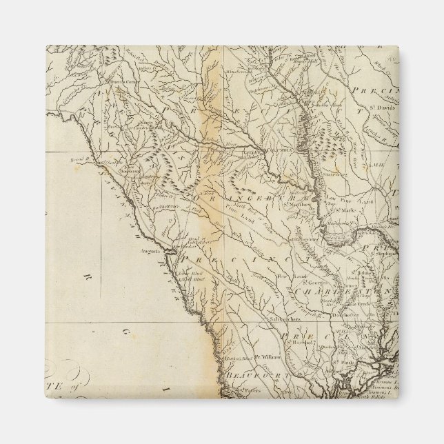 Staat South Carolina Magnet (Vorne)