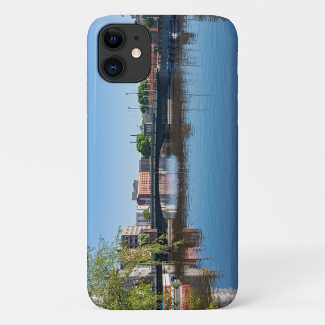 Staat Straßenbrücke durch den Fluss Milwaukee Case-Mate iPhone Hülle (Rückseite)