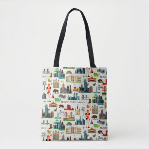 Staat-Symbol-Muster Tasche