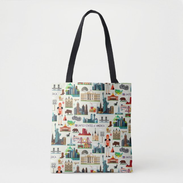 Staat-Symbol-Muster Tasche (Vorderseite)