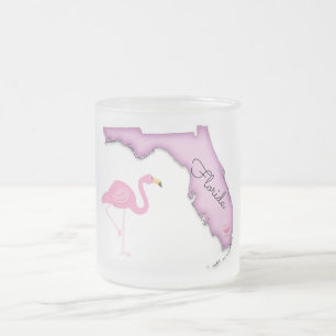 Staat Tasse/Florida-Heimat Mattglastasse