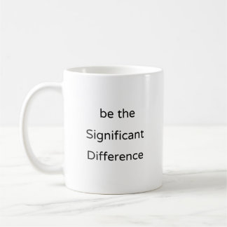 STAAT Tasse, signifikante Differenz, wissenschaftl Kaffeetasse