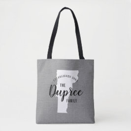Staat Tote Bag der Familie Vermont Tasche