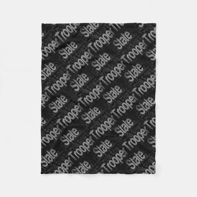 Staat Trooper Extraordinator Fleecedecke (Vorderseite)