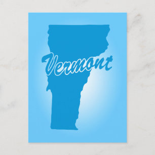 Staat Vermont Postkarte