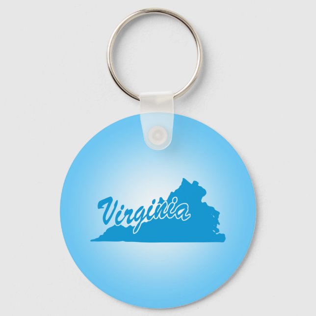 Staat Virginia Schlüsselanhänger (Vorderseite)