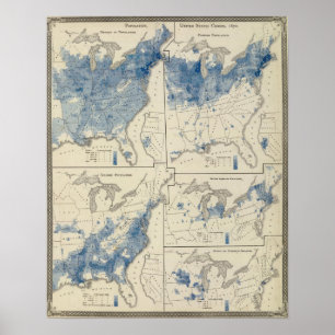 Staat-Volkszählung Poster