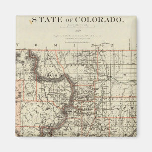 Staat von Colorado Magnet