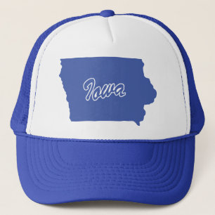 Staat von Iowa Shape Trucker Hat Truckerkappe