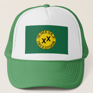 Staat von Jefferson-Flagge Truckerkappe