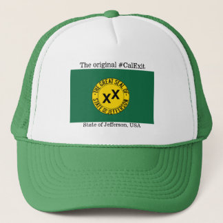 Staat von Jefferson-Flagge Truckerkappe