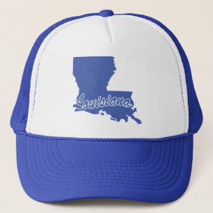 Staat von Louisiana Shape Trucker Hat Truckerkappe