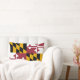 Staat von Maryland Flag Rotes Gelb Schwarz-weiß Lendenkissen (Couch)