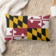 Staat von Maryland Flag Rotes Gelb Schwarz-weiß Lendenkissen (Blanket)