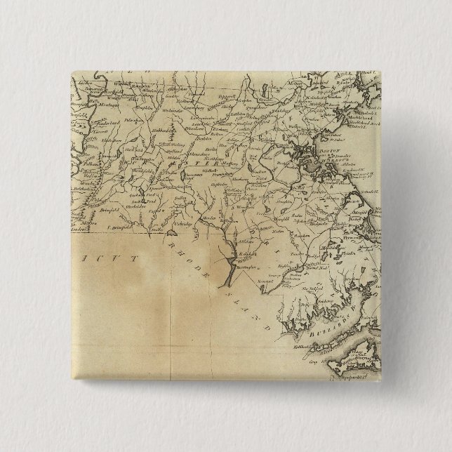 Staat von Massachusetts Button (Vorderseite)