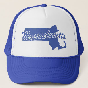 Staat von Massachusetts Form LKW-Hut Truckerkappe