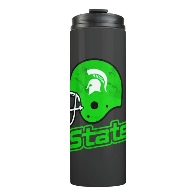 Staat von Michigan Green Thermosbecher (Vorderseite)