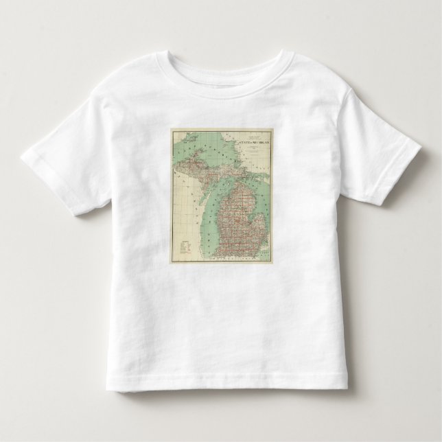 Staat von Michigan Kleinkind T-shirt (Vorderseite)