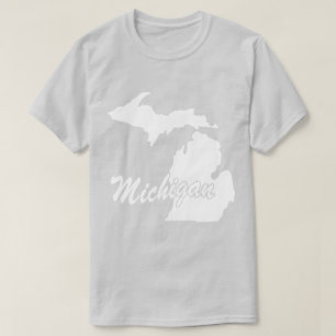 Staat von Michigan Shape T - Shirt