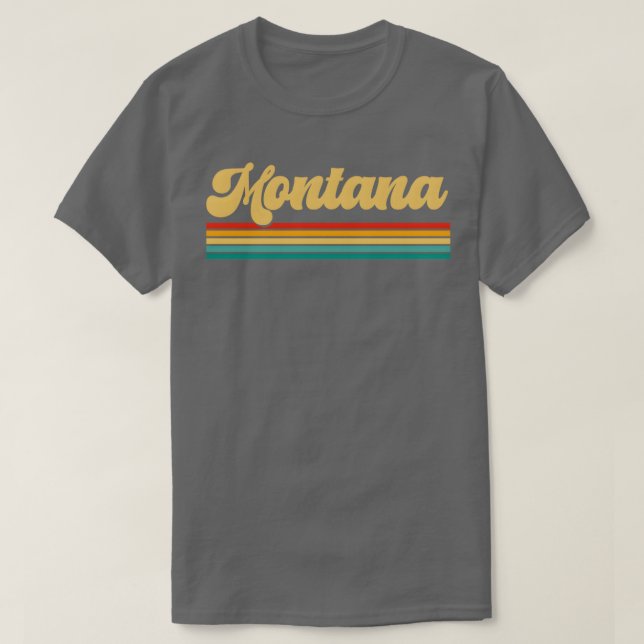 Staat von Montana T-Shirt (Design vorne)