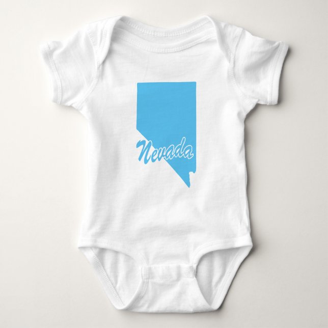 Staat von Nevada Baby Strampler (Vorderseite)