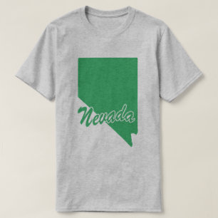 Staat von Nevada Shape T - Shirt