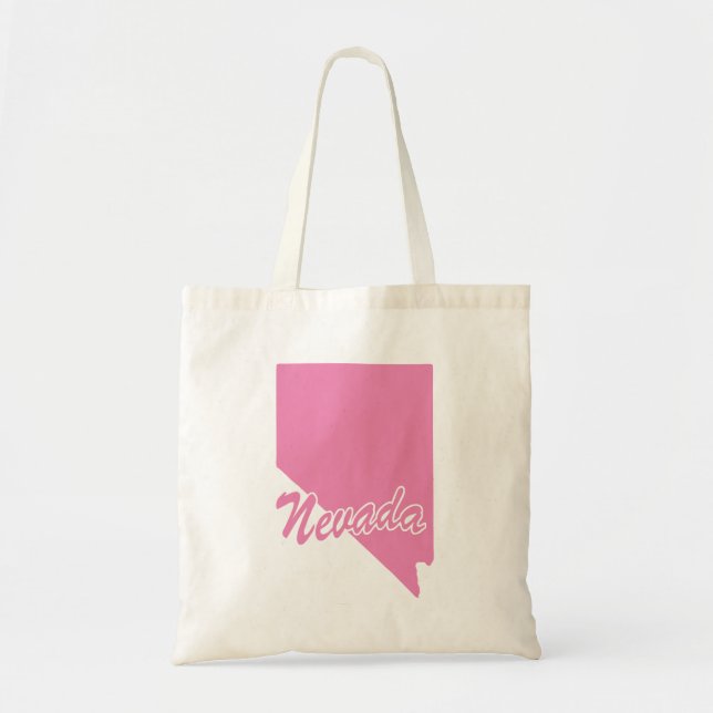 Staat von Nevada Shape Tote Bag Tragetasche (Vorne)