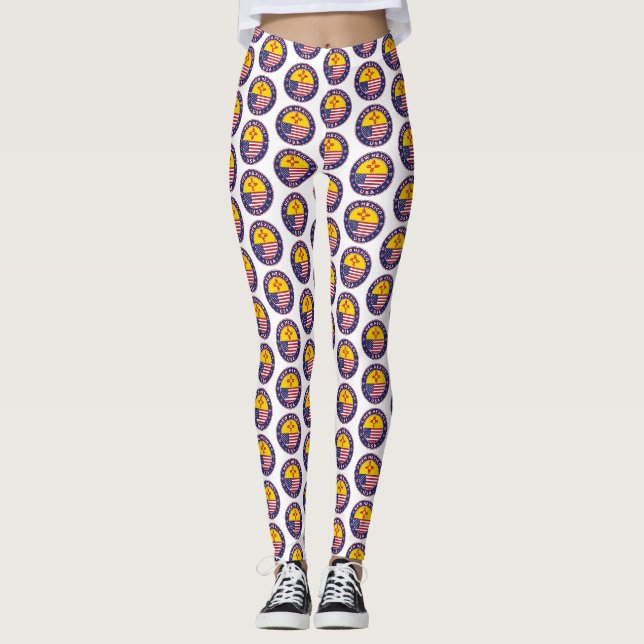 Staat von New Mexico Leggings (Vorderseite)